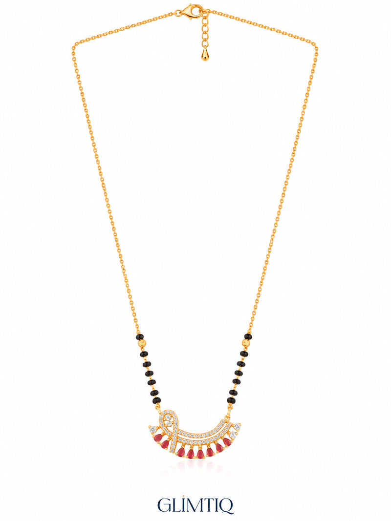 Radiant Pearl Arc mangalsutra full v1