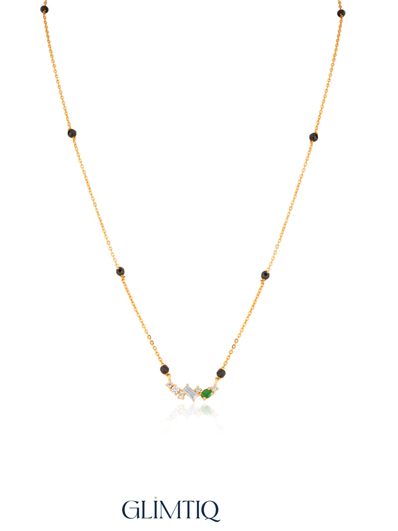 Baguette & Oval Arc mangalsutra studio